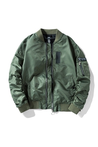 抖音秋飞行服夹克潮流时尚休闲夹克棒球服XZ210-JK8925特60图片