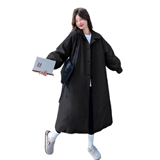 2C085-Q128P320K488长款90白鸭绒羽绒服大衣外套，女装羽绒服，2C085