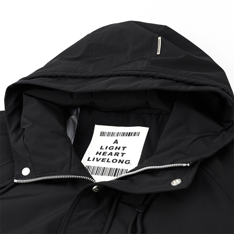 CD8807钱塘2020-2秋冬新款中年男士休闲羽绒服连帽百搭外套P245,男装羽绒服,钱塘207-2