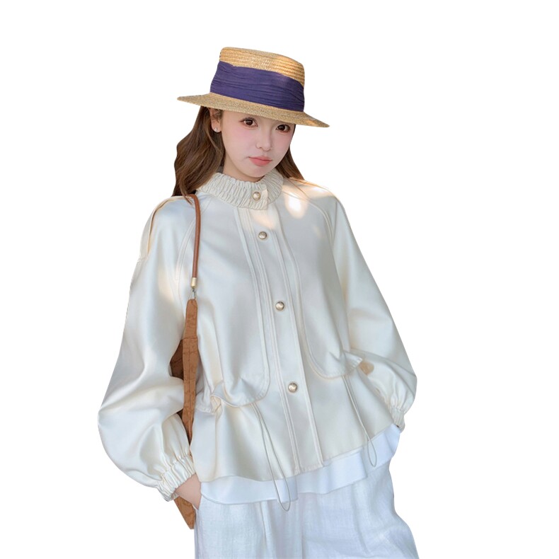 现货高转化春秋装新款设计感轻奢小香风外套女潮182-8611P155K238,女装短外套,浙宝182A