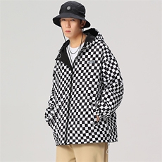 秋冬款棒球服外套男潮牌潮流字母刺绣情侣学生夹克22107-P75控118，男装夹克，星座717