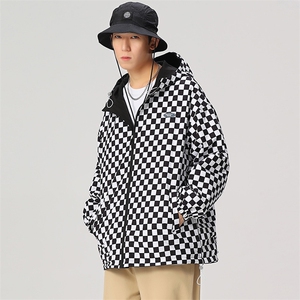 秋冬款棒球服外套男潮牌潮流字母刺绣情侣学生夹克22107-P75控118