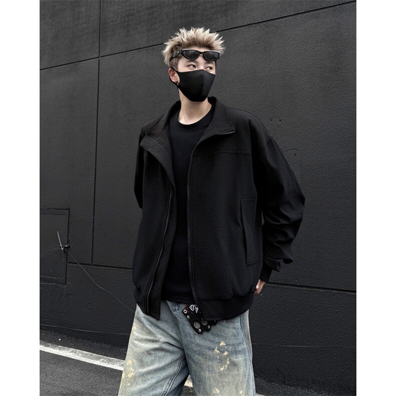 高品质不卷价2025秋季新款飞行夹克机车外套立领外套JK103-特P51,男装夹克,电商042