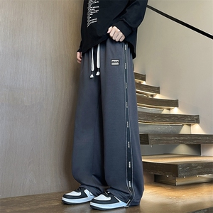 2025休闲运动裤高街青年宽松潮裤-不起球-不褪色-K3037-P40图片