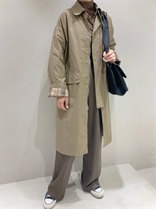 秋款风衣图片