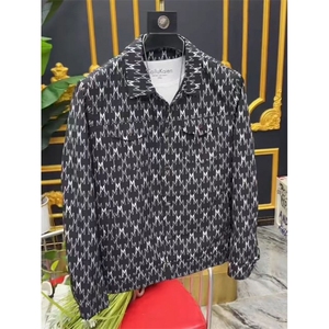 (网络图)韩版休闲时尚都市满纹翻领高品质衬衣外套313B-24507-P95