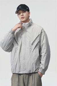 夹棉2025秋冬新款立领工装夹克男女户外登山服棉服图片