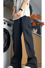 冰丝薄款冲锋工装裤男高个子加长直筒阔腿伞兵裤190cm115KZ053P50，男装休闲裤，电商B312