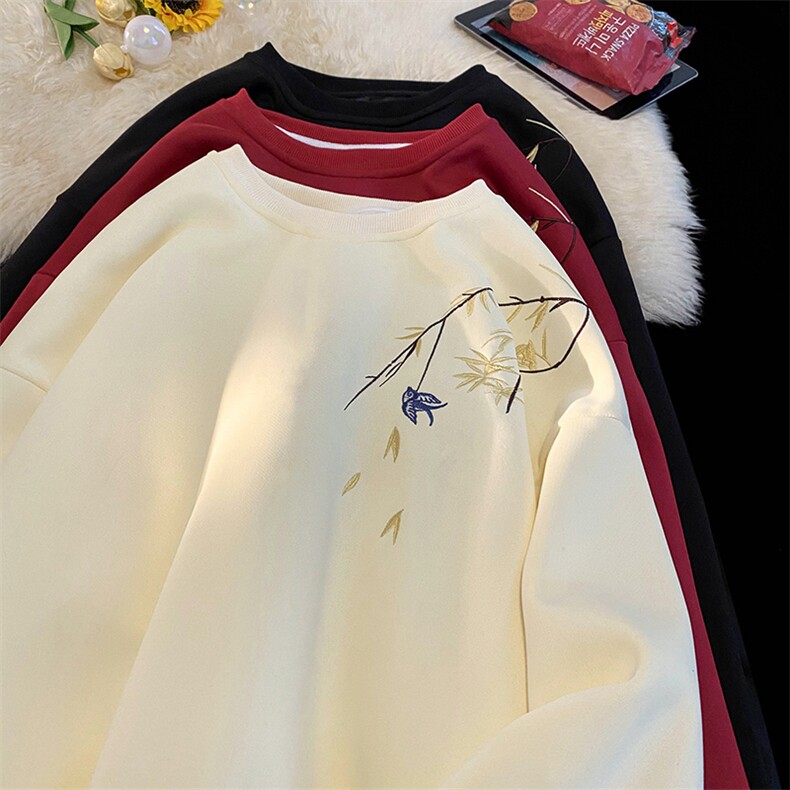 WY419-p45特控68加绒P50特控78大码刺绣加绒卫衣【图已注册】65棉,男装卫衣,电商D232
