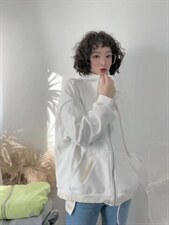 边卫衣，女装卫衣/绒衫，一颗柠檬