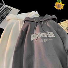 字母网红印花LOGO男女情侣潮牌连帽卫衣，男装卫衣，星座310A-4