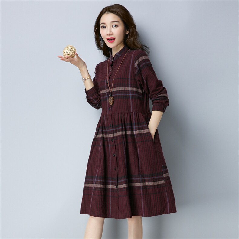 连衣裙 2021年秋季  显瘦 修身 时尚 潮流 简约 百搭 优雅 甜美 少女 纯色 大气图片