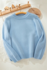 云朵绒感加厚马鞍肩羊绒贴身羊绒衫，童装儿童羊绒衫，联起羊绒