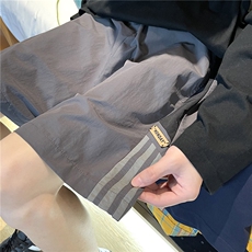 XZ612-K758-P45控59夏季美式短裤条纹撞色速干篮球裤沙滩裤，男装牛仔裤，星座612