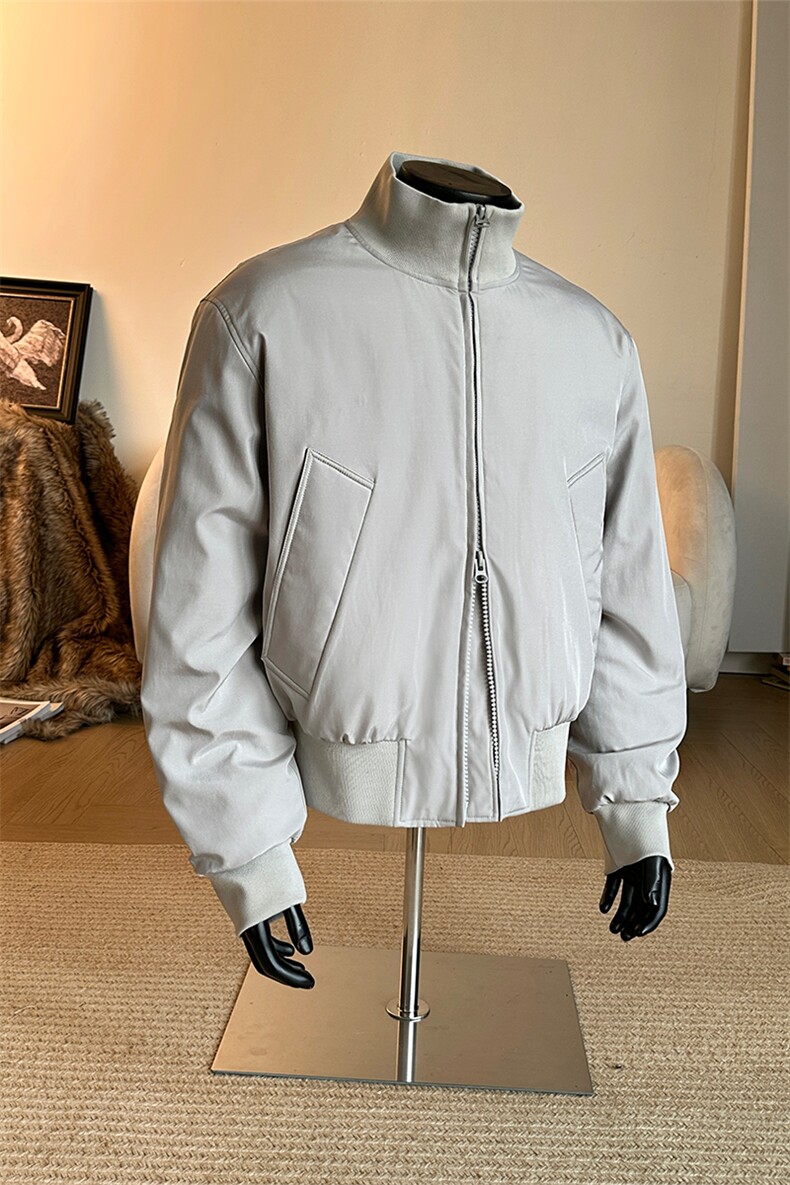 90白鸭绒冬季羽绒服飞行夹克短款美式外套男5D1143-TP109不,男装夹克,电商A102