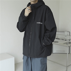 连帽工装冲锋衣开衫夹克高领外套JK1002-P65控89，男装夹克，星座216(原A116)