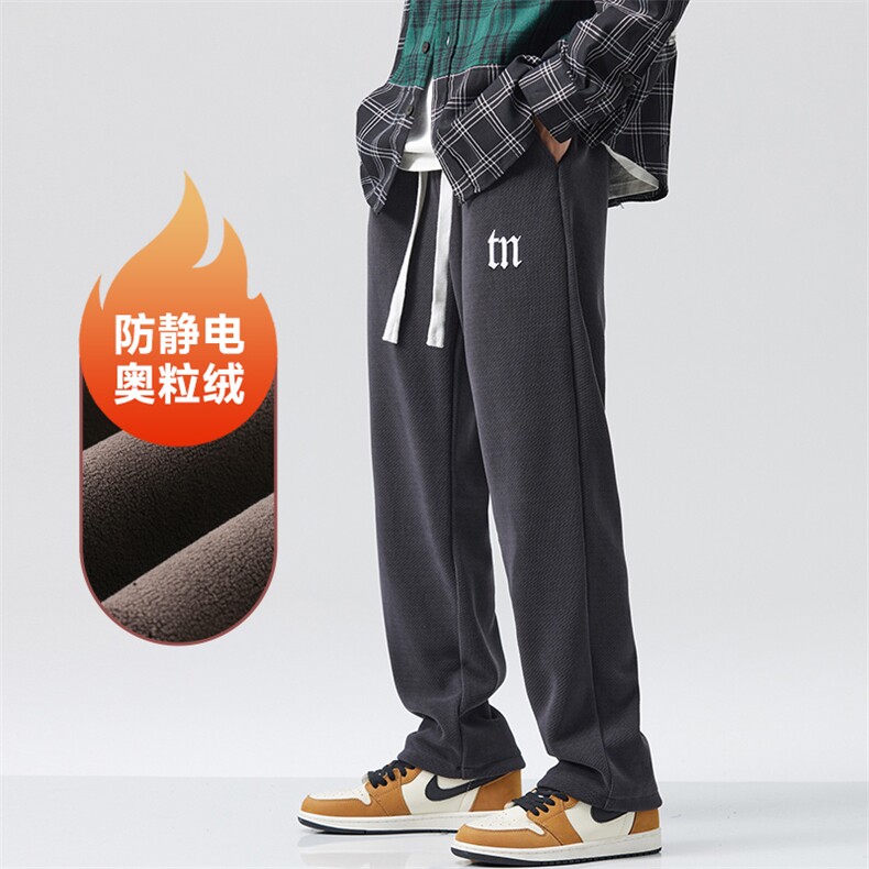 A178-1DY517AP85秋冬季加绒美式休闲卫裤,男装休闲裤,电商A178-1