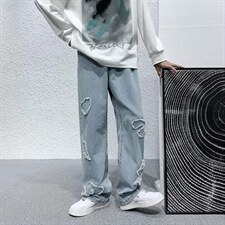 潮流春季牛仔裤男牛仔长裤K182P40，男装牛仔裤，星座1116-2