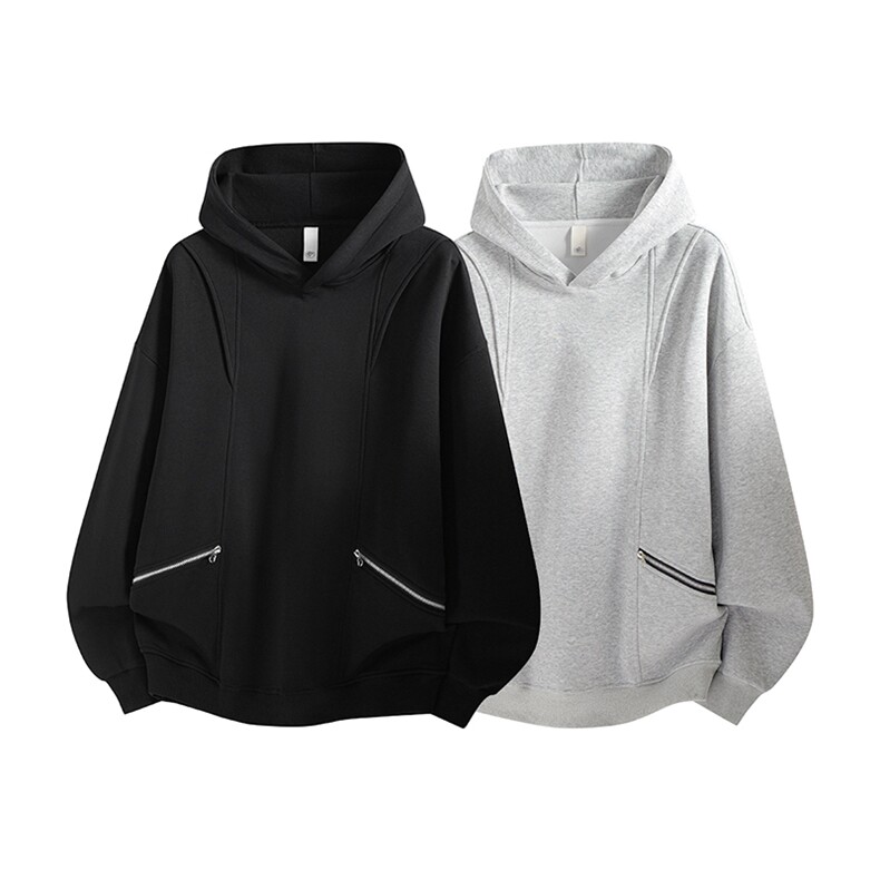 秋季现货宽松套头连帽卫衣男DSA157B-W6701-特P46,男装卫衣,电商A157B