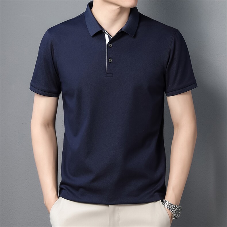 Z2216钱塘2020-2主推书籍编号男士短袖T恤基础跑量翻领P45,男装T恤,钱塘207-2