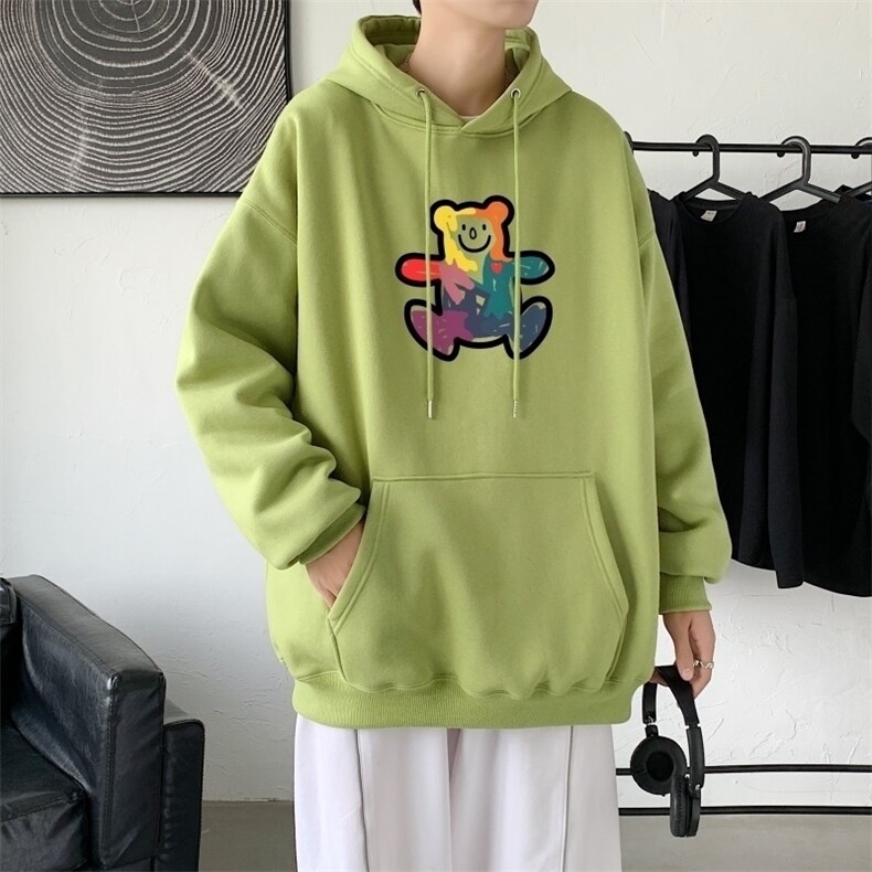 L2475P48秋季上新休闲连帽百搭韩潮外套卫衣男情侣装连帽卫衣,男装卫衣,星座510A-1