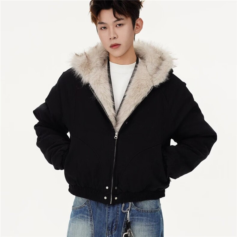 【】DW273-特价95原版对图抖音天猫高品质座山雕冬季加厚棉服,男装棉衣,星座603-2