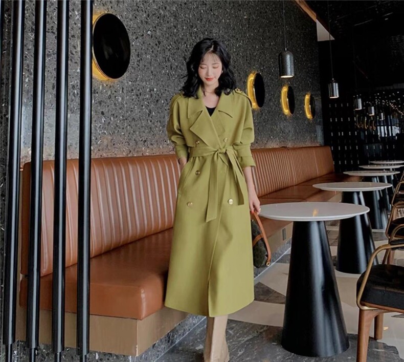 风衣现货，女装风衣，MZ 慕姿