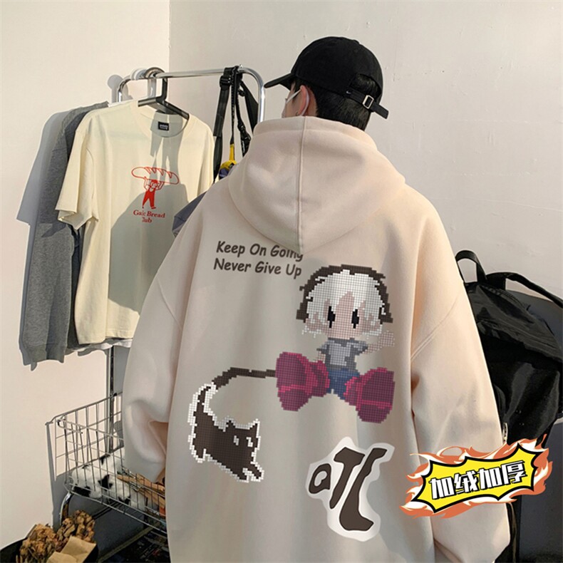 ！ 连帽卫衣男帽衫男LM160-P35 加绒款（JR）-P43-控：59图片