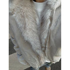 现货高品质美式高街冬季重磅硬挺短款座山雕毛领棉衣男女加厚外套，男装棉衣，电商A486-1
