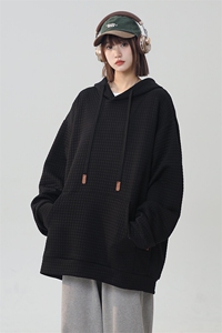 WY209/P60春装新款连帽卫衣男美式潮宽松运动大码ins潮流复古外套图片