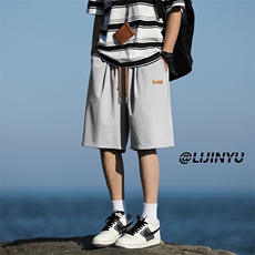 夏季透气冰丝宽松柔顺百搭宽松短裤运动舒适DK513特批-1739，男装牛仔裤，星座718-1