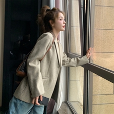 【现货主推】2025新款西装外套2C372-806-P175控258，女装西装，2C372