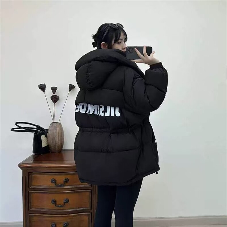 2025年秋季立领长袖短款拉链时尚百搭羽绒服,女装羽绒服,禾雯电商供货