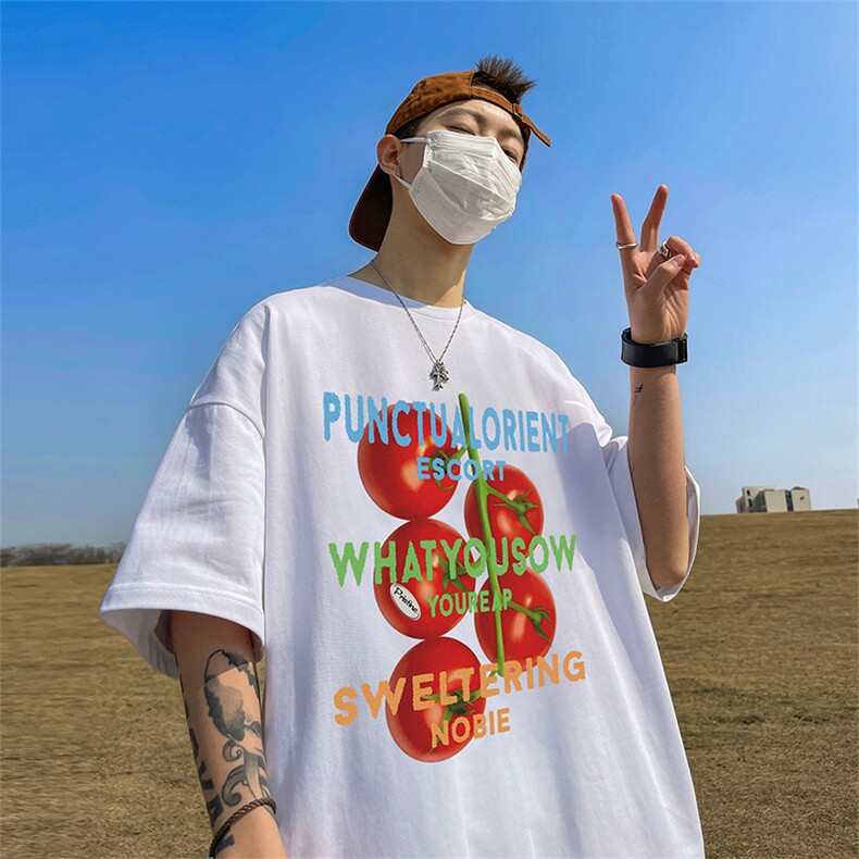 数据超好220克重磅美式潮牌短袖t恤T1213-P28直播有280克品质P38,男装T恤,电商A486