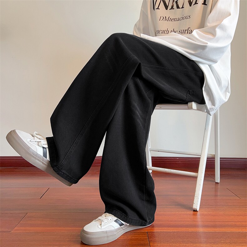 猫须水洗牛仔裤男春季美式高街痞帅vibe裤子-A2183TP45控78,男装牛仔裤,电商B241