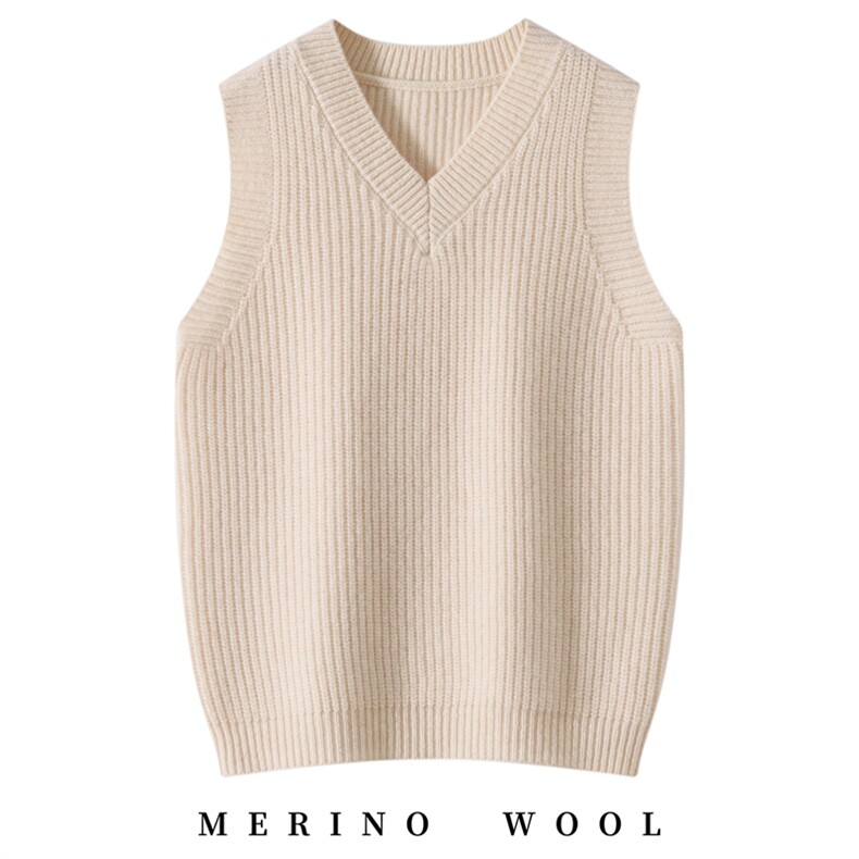 男女通用马甲儿童舒适时尚，童装儿童羊毛衫，牧戎奢羊绒