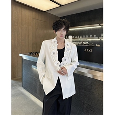 25秋冬精致花朵重工钻石礼服西装xz143-p78，男装西服套装，电商B288