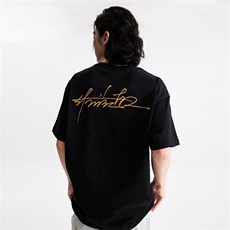 M500-P35刺绣款短袖t恤夏季宽松潮流ins情侣款上衣，男装T恤，星座617A-1（原B318A）