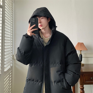 现货 抖音得物可供视频 三防加厚羽绒连帽棉衣外套面包棉服MY8095图片