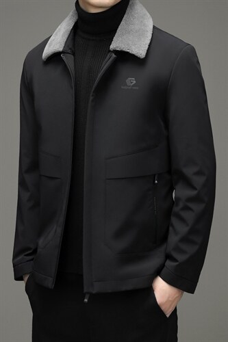 2023新款羽绒服脱卸领男中长款休闲商务冬装外套上衣HM2371-P295,男装羽绒服,电商B212（原钱塘6029）