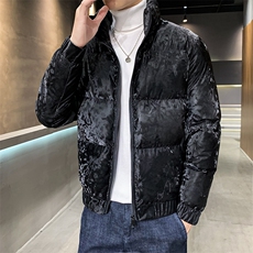 312A-5-607-P125冬季新款男士韩版棉衣立领加厚潮流棉服A，男装棉衣，星座312A-5
