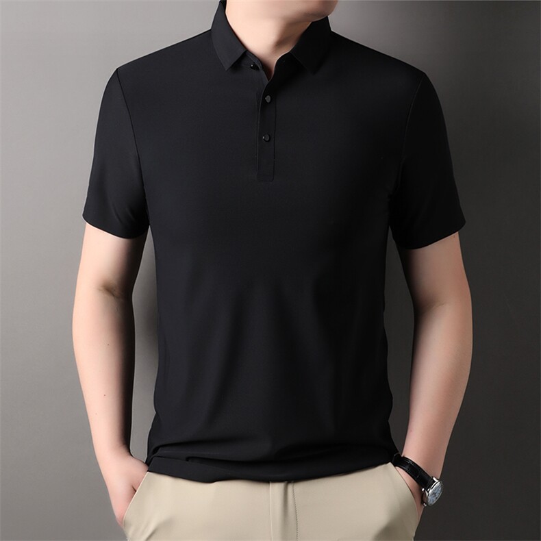 纯色休闲款Polo衫男短袖夏季青年百搭无痕T恤男上衣CMJZ1532-P53,男装T恤,星座1105-3