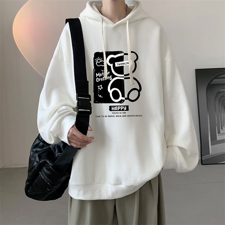 连帽卫衣男大码运动服帽衫外套WY2352-P35，男装卫衣，电商A040