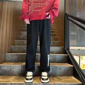 k1075-p48-控68  现货宽松拉链cleanfit牛仔裤马丁靴黑暗图片