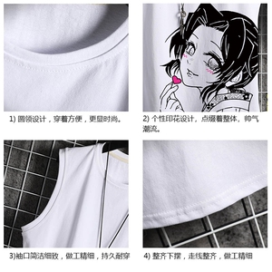 TB36153-P35纯汗背心套装男士大码汗衫短裤两件套 网格挂拍图片