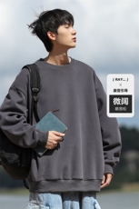 秋季新款男cityboy休闲百搭纯色卫衣男VE2001-P40控68，男装卫衣，星座717