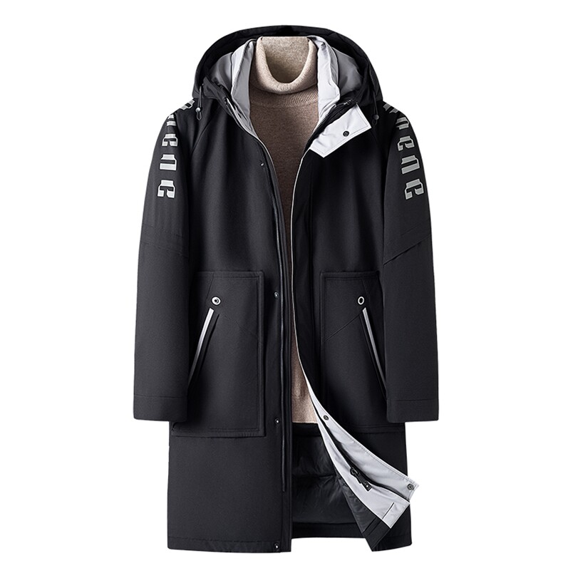 2023冬季新款长款中年男士羽绒服90%鸭绒连帽棉衣男款ZG2938-P340,男装羽绒服,电商B212（原钱塘6029）