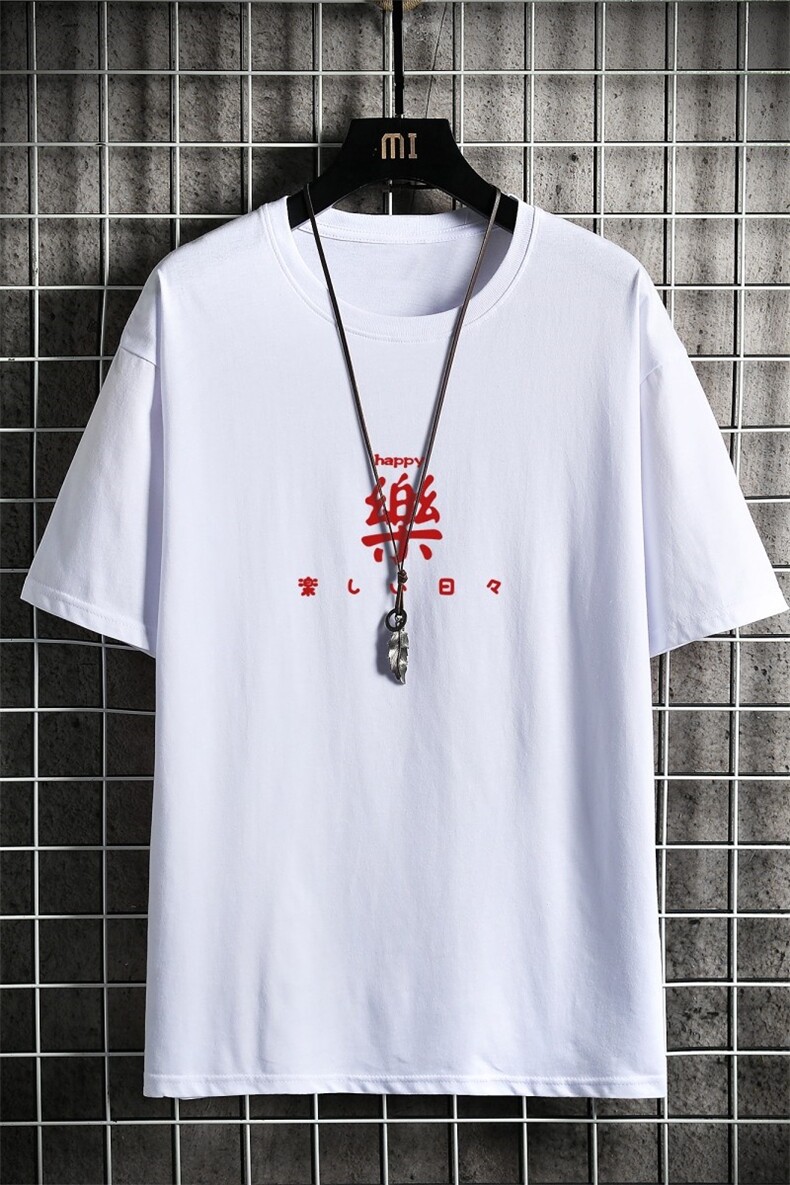 T2298P25网格挂拍短袖夏季半袖衣服原宿港风男ins潮牌小众宽松t恤,男装T恤,星座510A-1