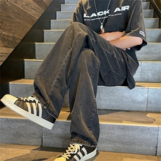 复古水洗猫须牛仔裤A439特P40，男装牛仔裤，电商A309