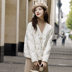 2025冬季新款个性时尚，女装羽绒服，1C080